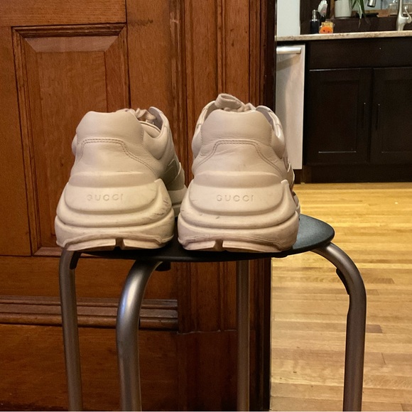 Gucci Rython Leather Sneakers - Picture 3 of 6